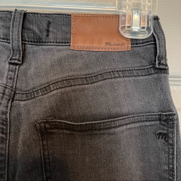 Madewell High Rise Skinny Jeans (Dark Grey/Black) - Picture 5 of 6
